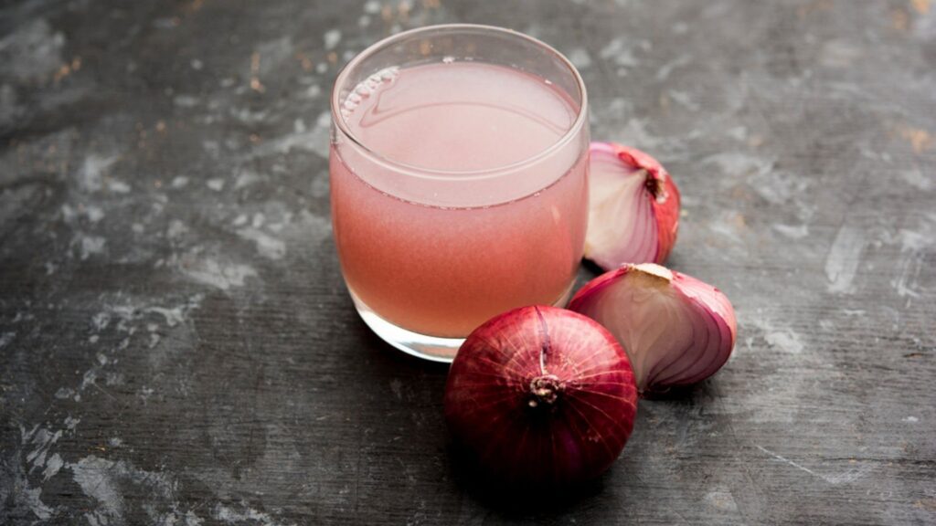 Use of Onion Juice for Hair Fall