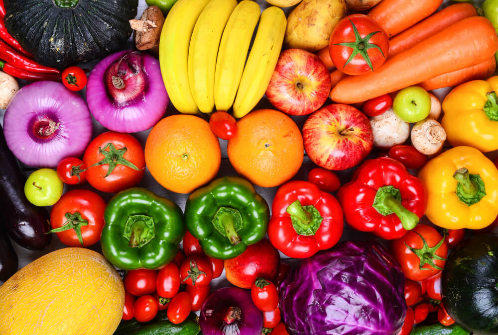 diet plan - fruits & vegetables