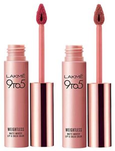 Lakmé 9 to 5 Weightless Mousse Lipstick | Best Lipstick Brand